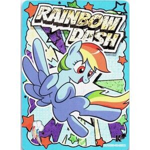 My Little Pony - Kayou Moon Edition 3- 1st Print- Rainbow Dash-MLPME03-SR-029L2